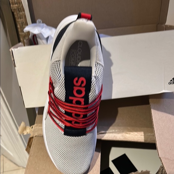 adidas Other - Adidas White and Red Sneakers